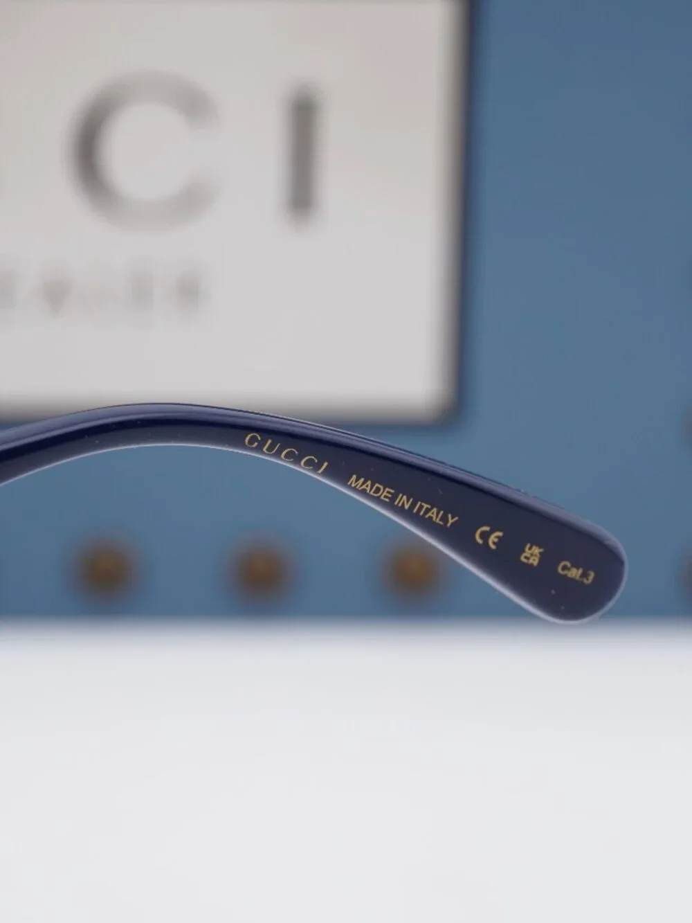Gucci GG0855SK 002 Square Sunglasses - Black\Grey